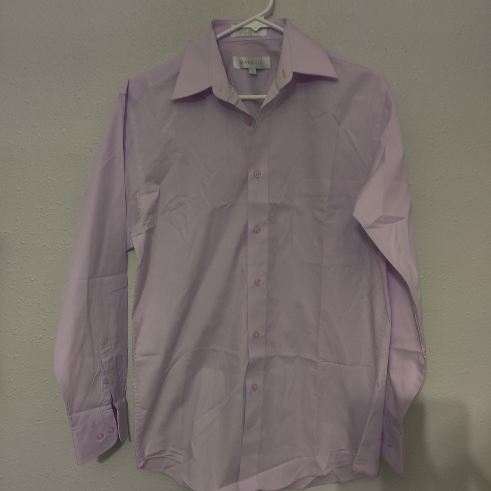 Marquise Light Purple Men's Dress Shirt